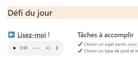 Un exemple de support pour le coaching 10-10 LinkedIn : des petits messages audio pour garder un lien humain pendant la formation Un exemple de support pour le coaching 10-10 LinkedIn : des petits messages audio pour garder un lien humain pendant la formation