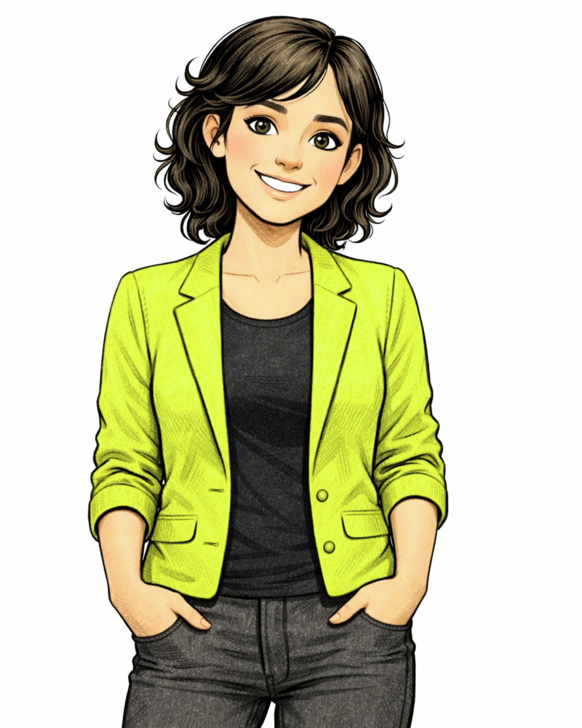 Responsable RH souriante