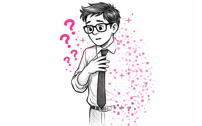 Homme qui disparaît progressivement, entouré de ?